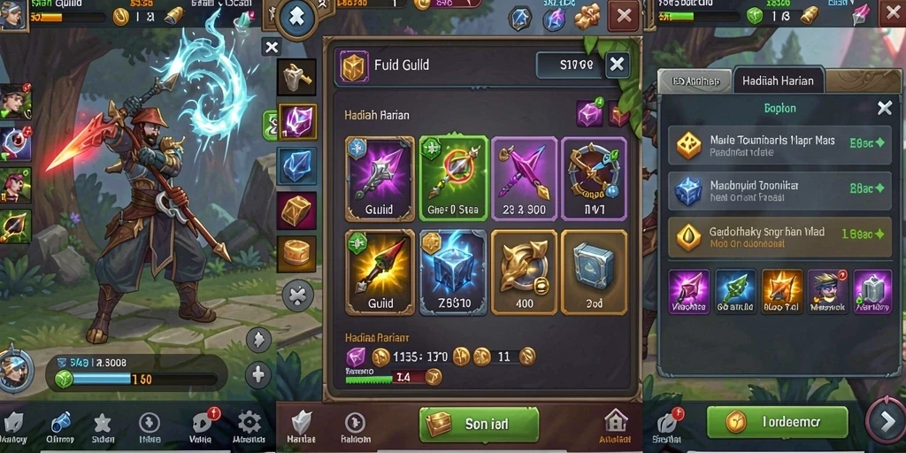 Mode multiplayer yang menyenangkan dan interaktif.
