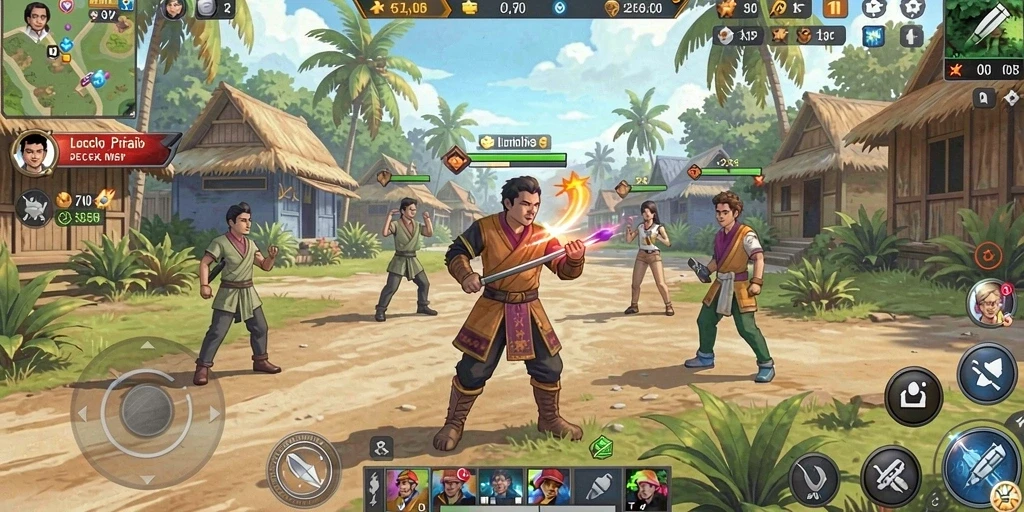 Pengalaman multiplayer yang seru dan mendebarkan.