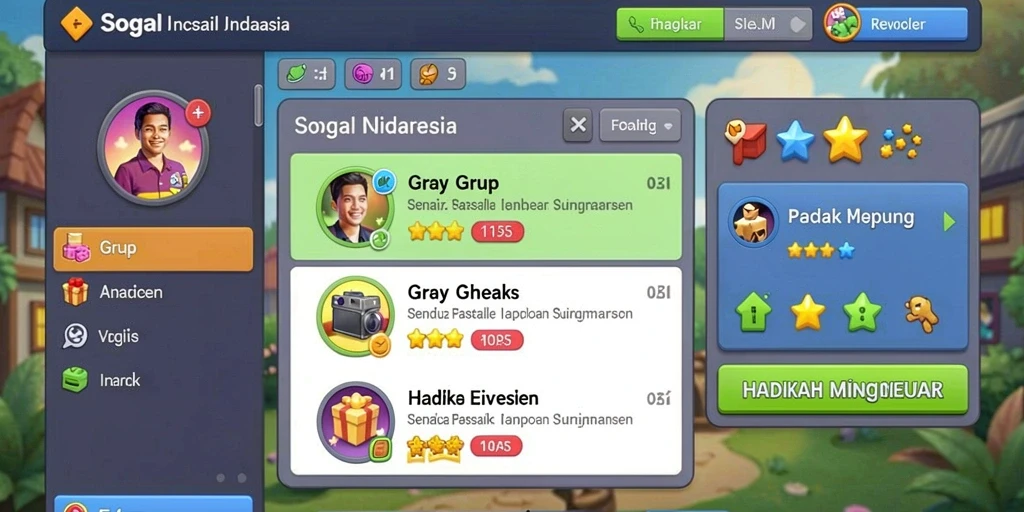 Fitur kustomisasi karakter yang mendalam.