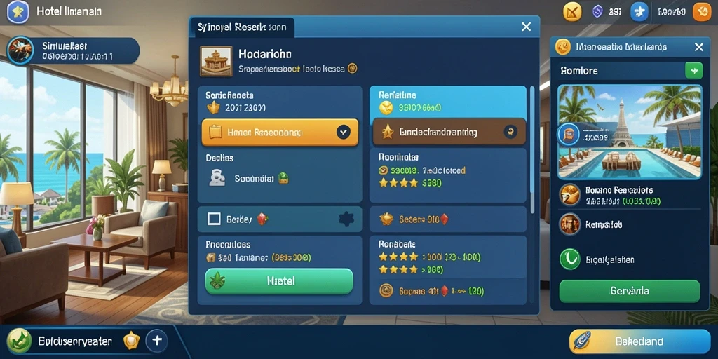 Screenshot menunjukkan interaksi sosial antara pemain.