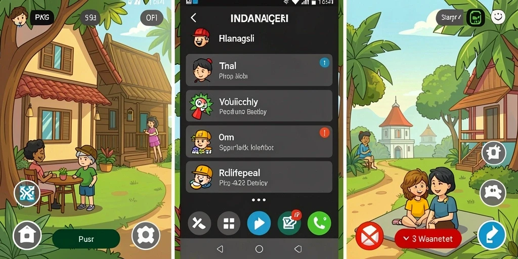 Pengalaman bermain yang interaktif dan kompetitif.