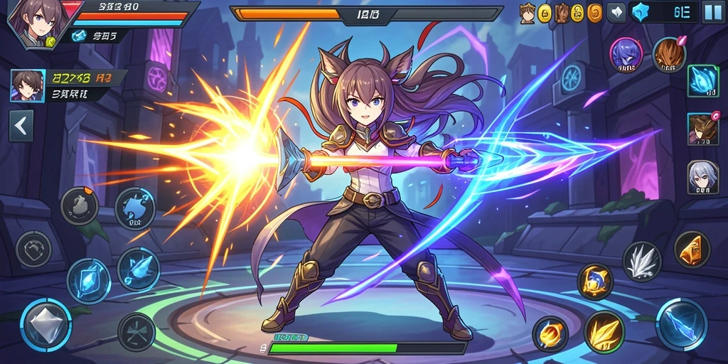 Interaksi sosial dalam game yang seru.
