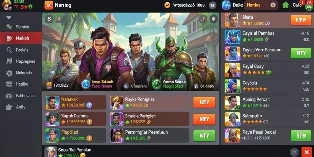 Mode multiplayer yang seru dan kompetitif.