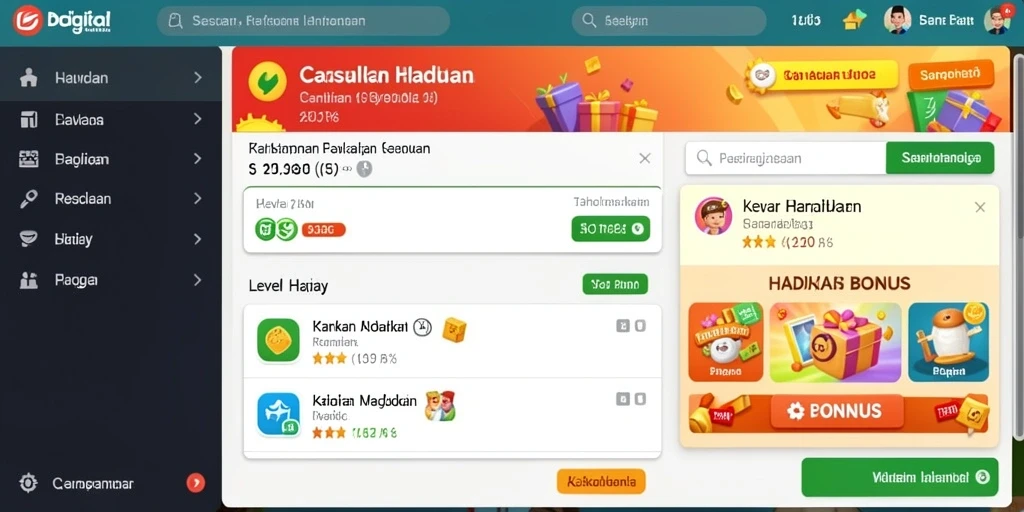 Tangkapan layar fitur multiplayer yang seru.
