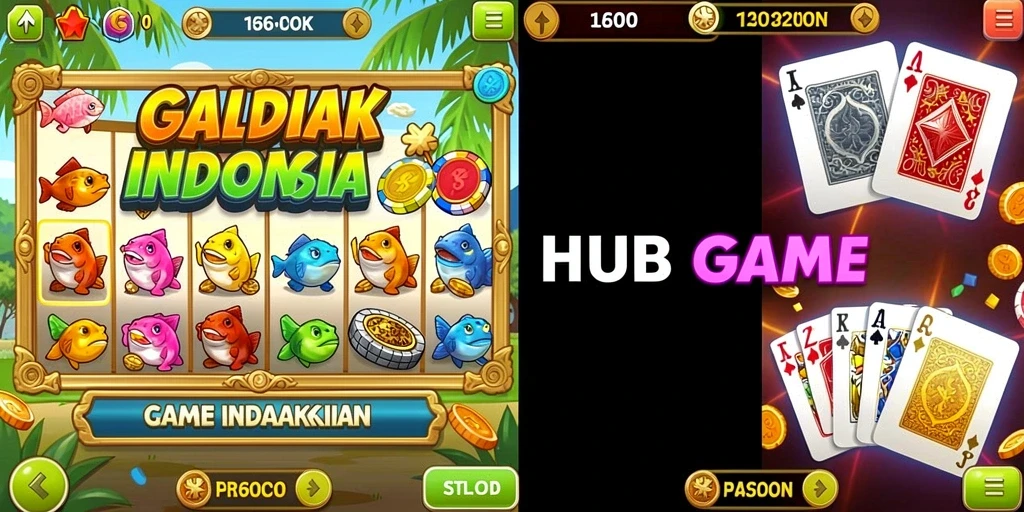 Salah satu level menantang yang penuh dengan rintangan.